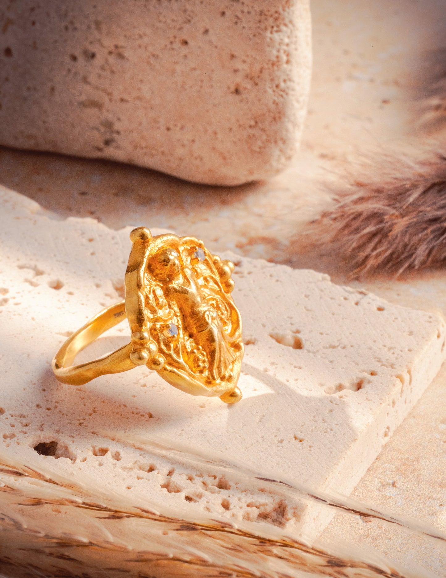 Grapevine Goddess Ring