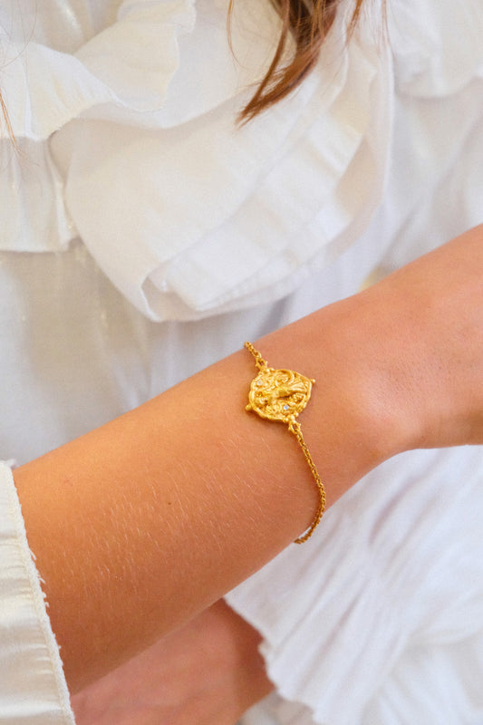 Grapevine Goddess Labradorite Bracelet