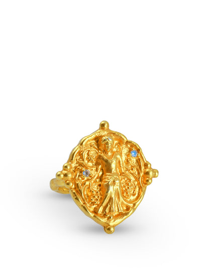 Grapevine Goddess Ring