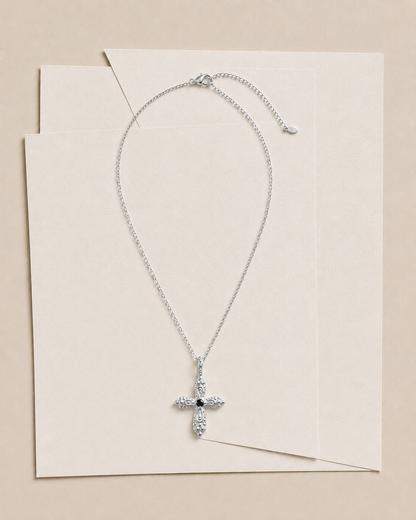 Ornament Cross Necklace