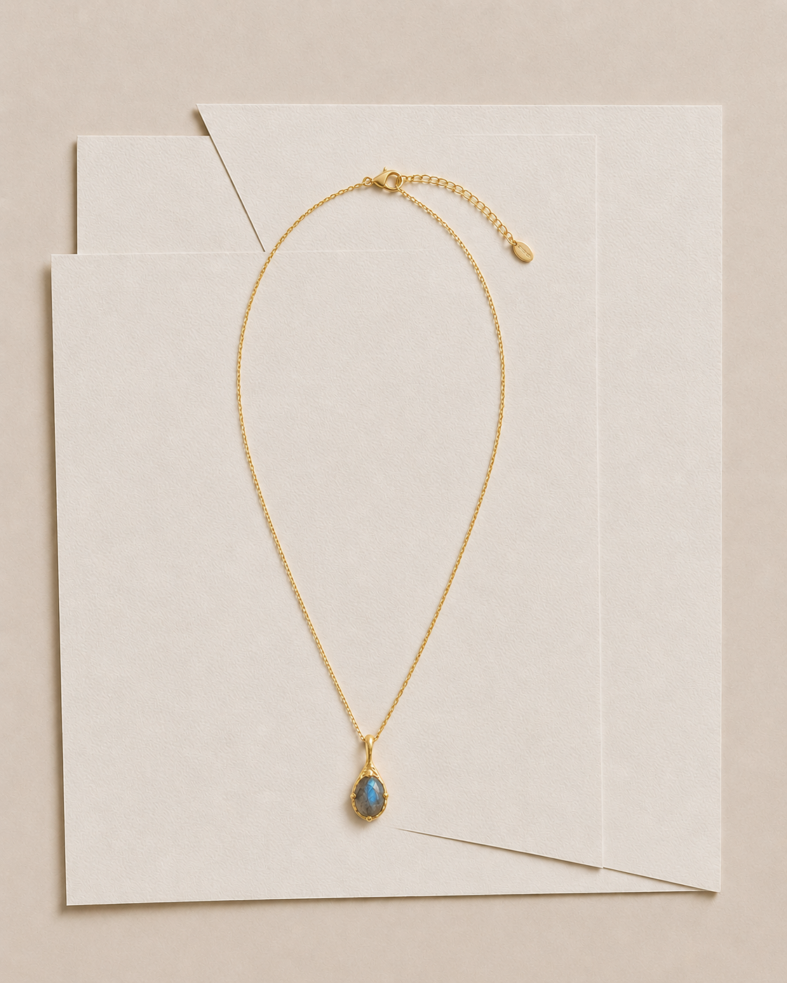 Droplet necklace