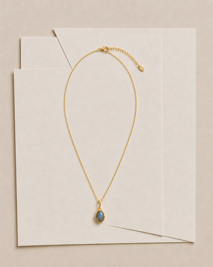 Droplet necklace