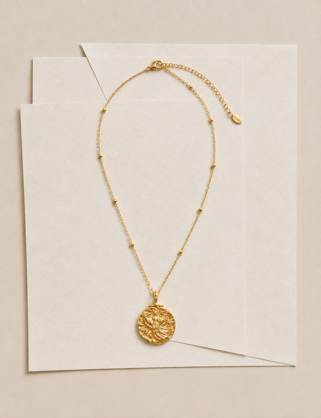 Guardian Angel Diamond Pendant