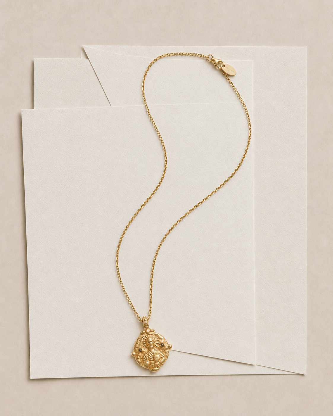 St. Nicholas Smoked Quartz Pendant