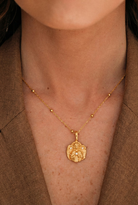 Angel Wing Diamond Pendant