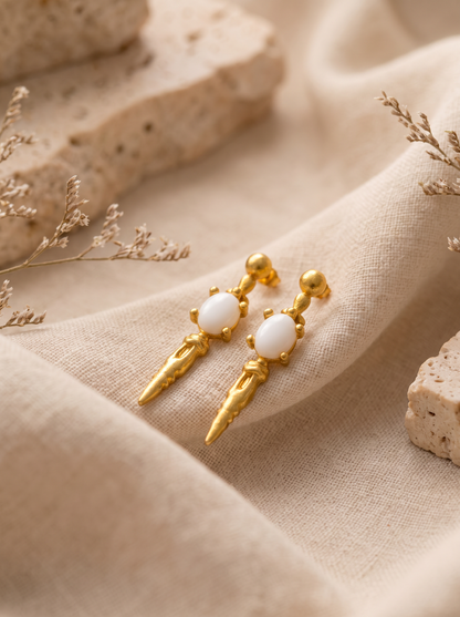 Sword earings