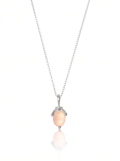 Roze Quartz necklace
