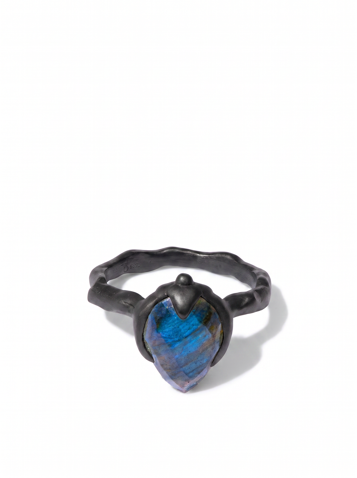 Labradorite Tear Ring