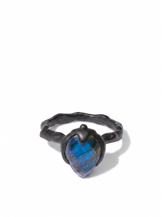 Labradorite Tear Ring