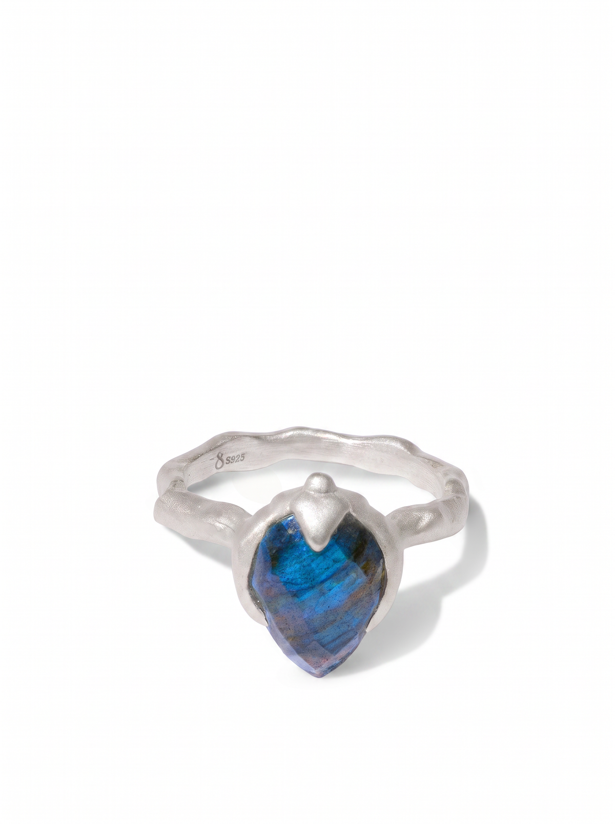 Labradorite Tear Ring