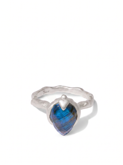 Labradorite Tear Ring