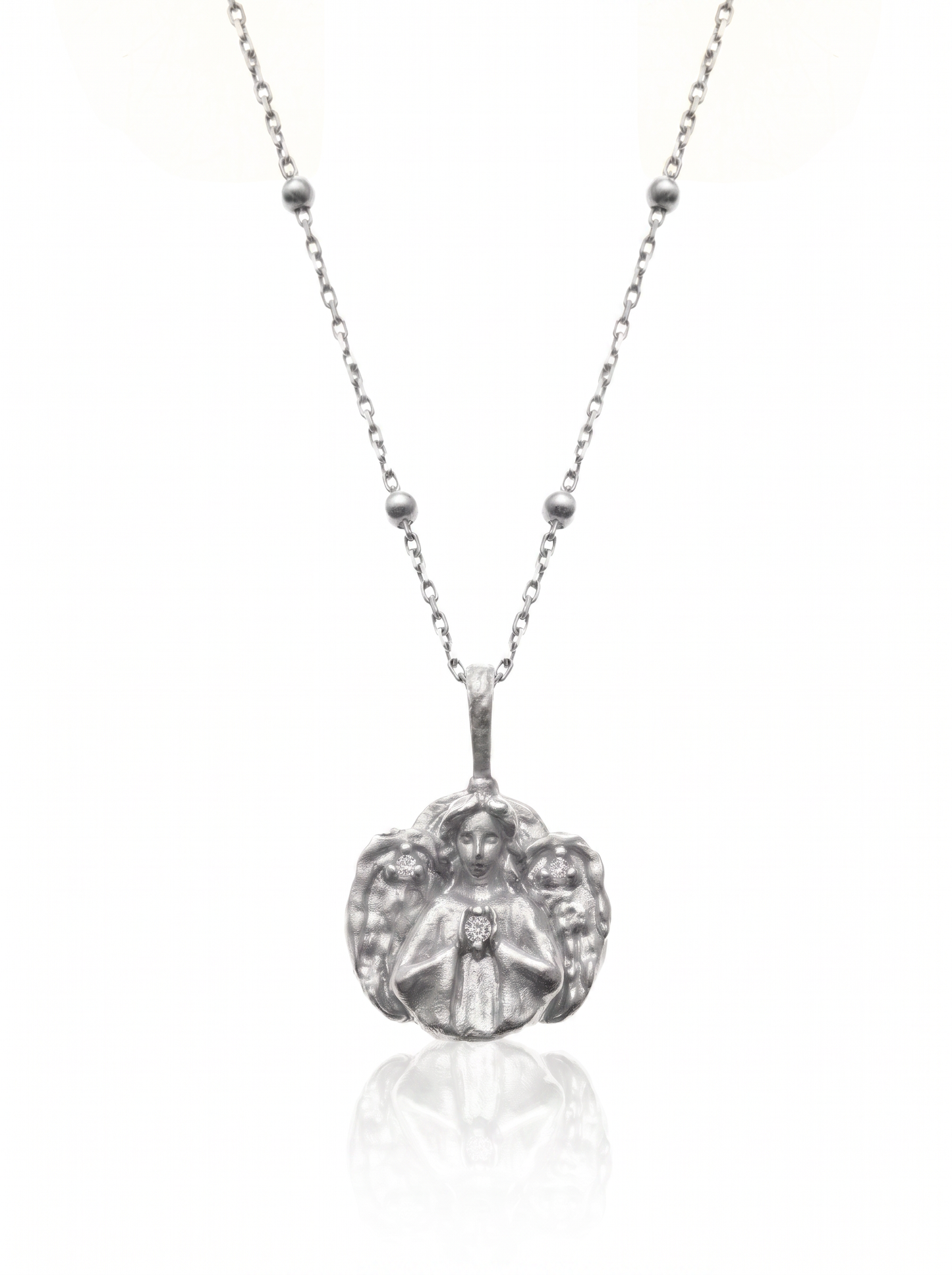 Angel Wing Diamond Pendant