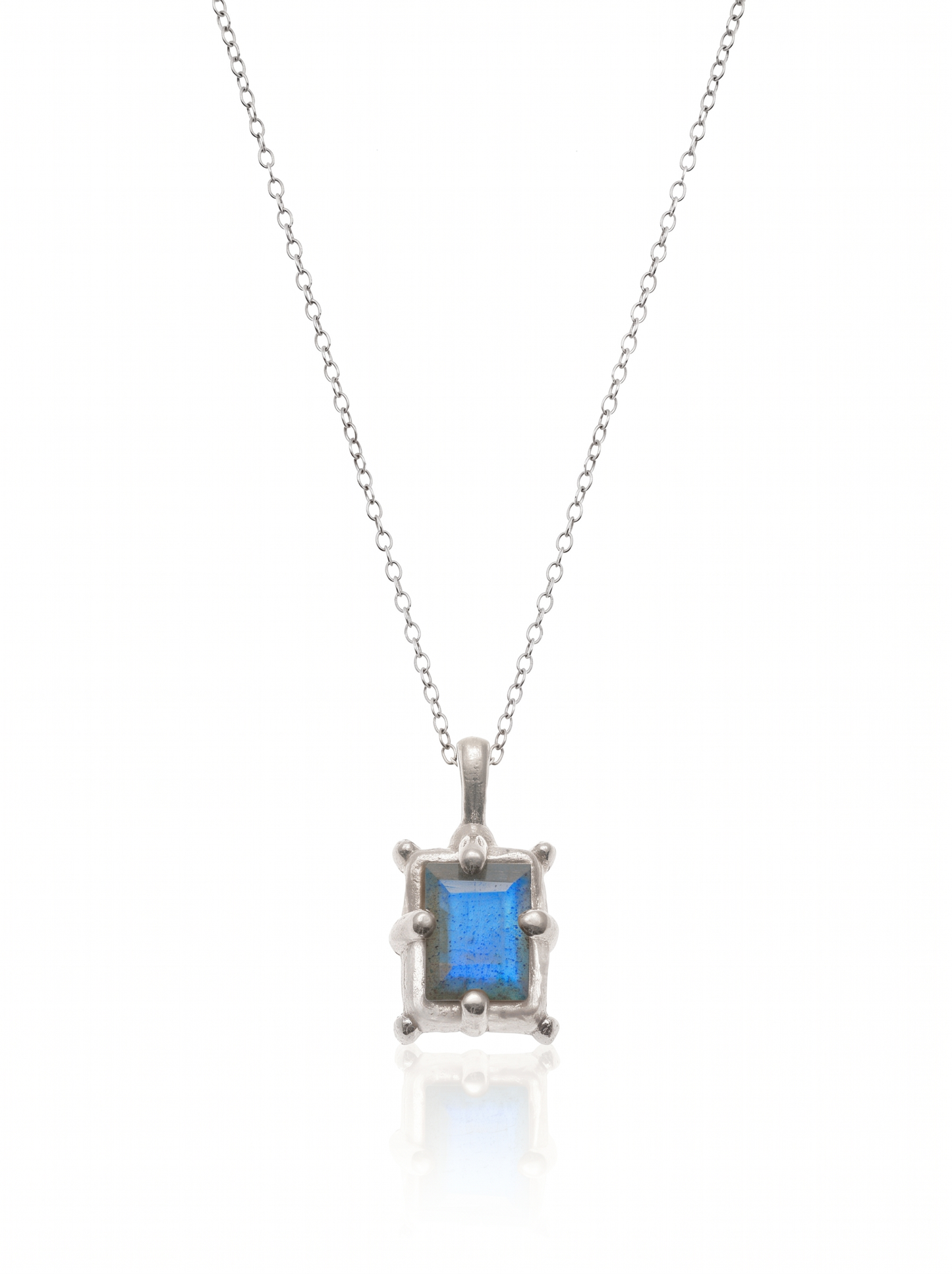 Square Labradorite Pendant