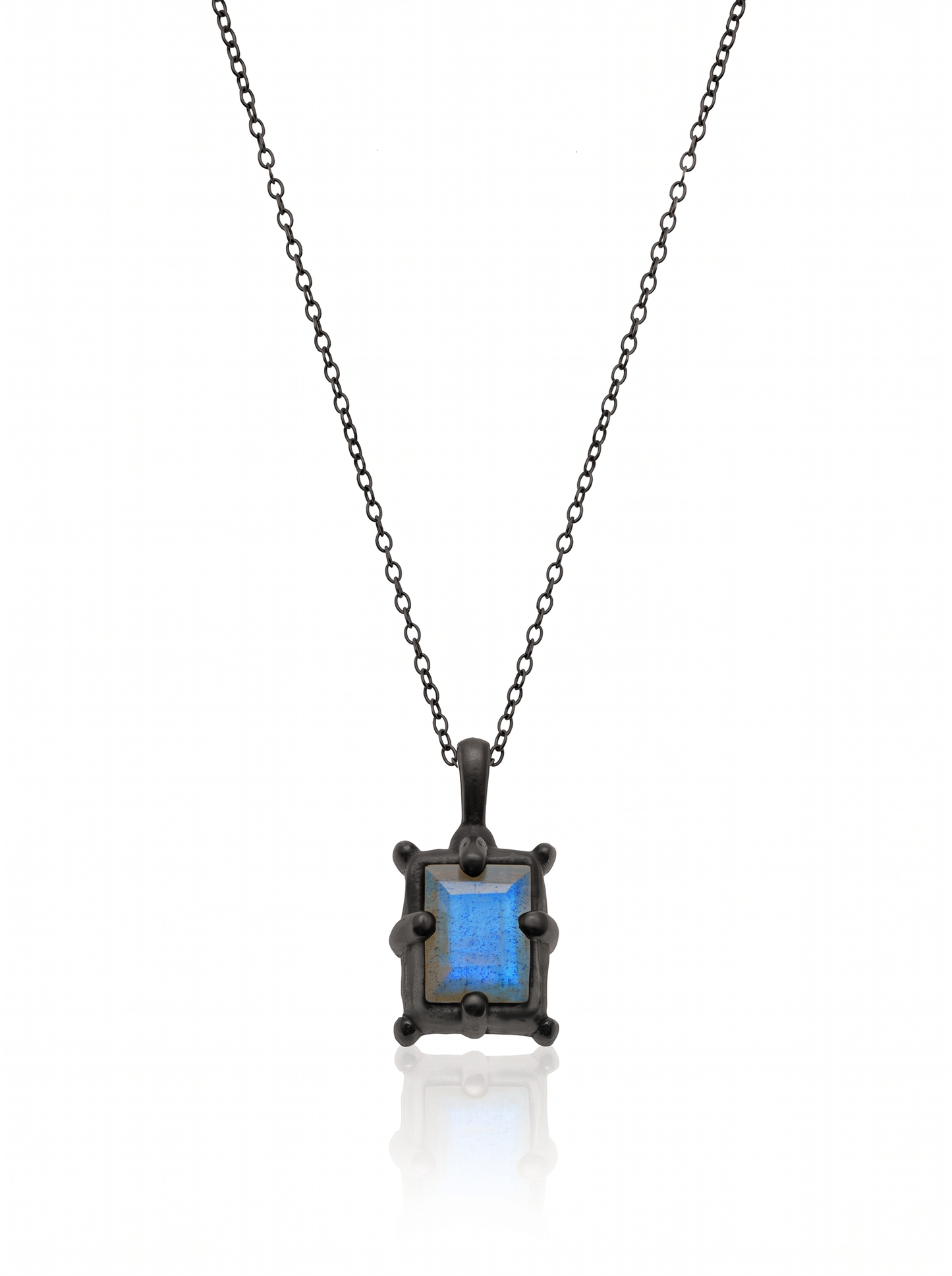 Square Labradorite Pendant