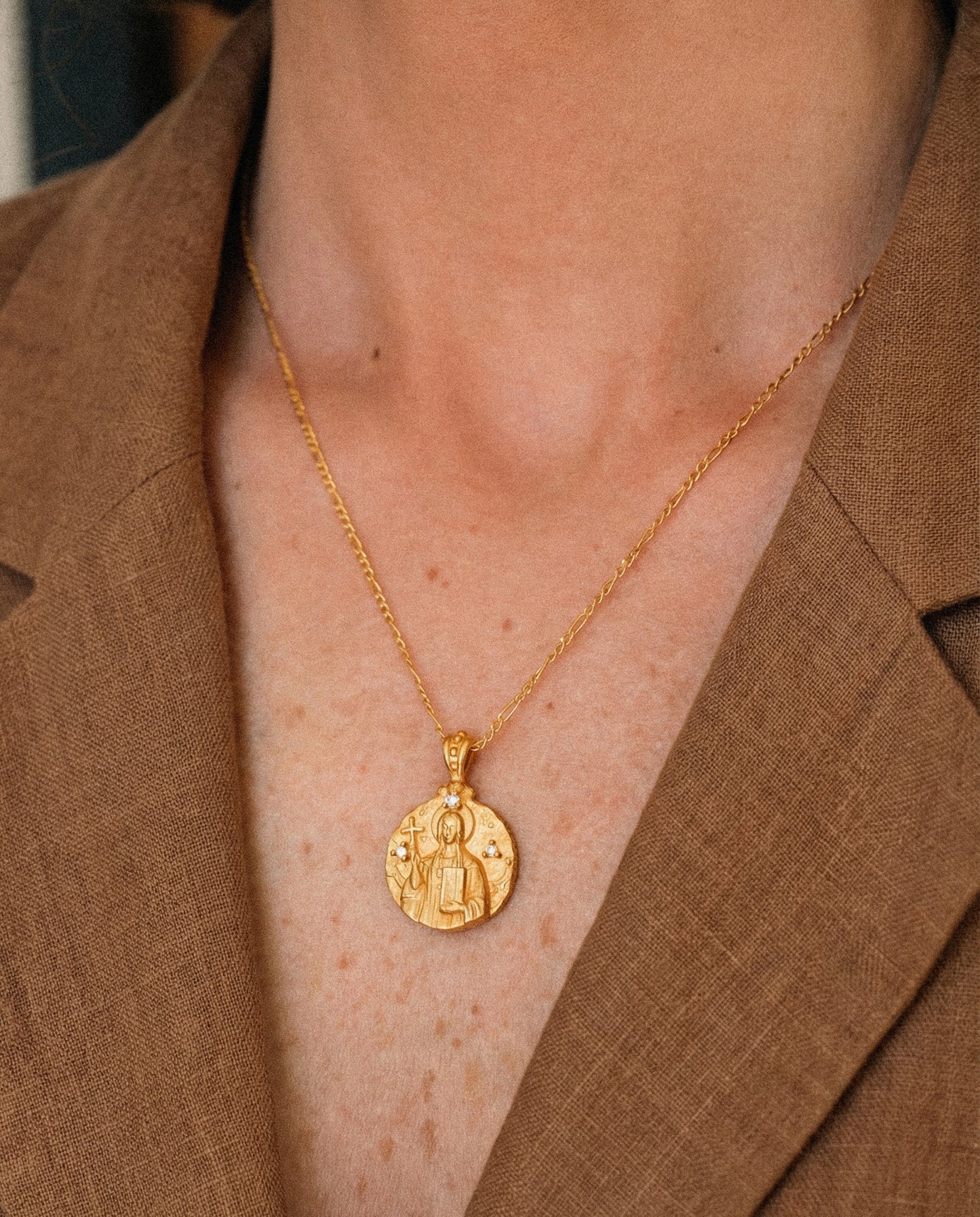 St. Nino Diamond Pendant